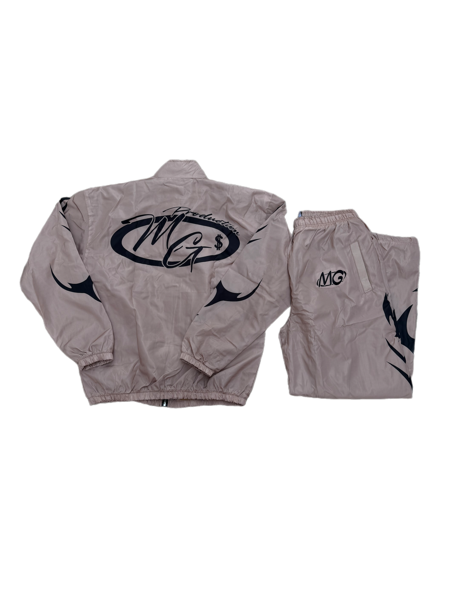 MG PIT-CREW TRACK SUIT TAN